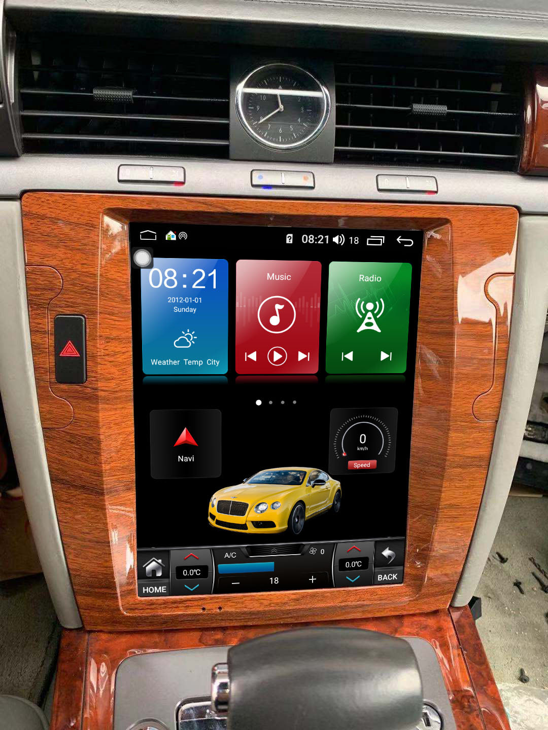 9.7 Inch Android 13.0 For Volkswagen Phaeton Audio Radio Receiver Stereo Multimedia Player Head Unit