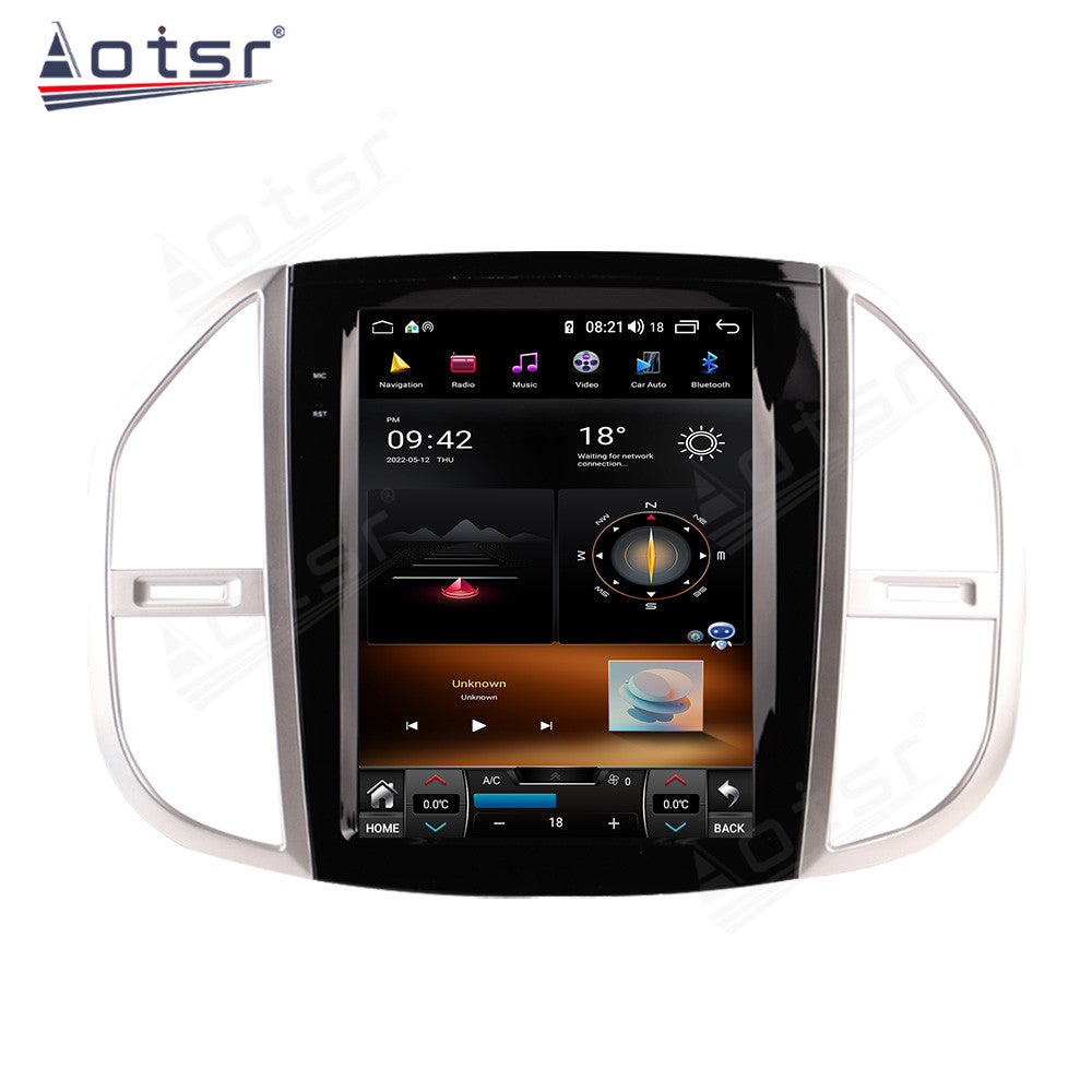 Android 13.0 For Mercedes Benz Vito 2012-2020 Audio Radio Receiver Stereo Multimedia Player Head Unit