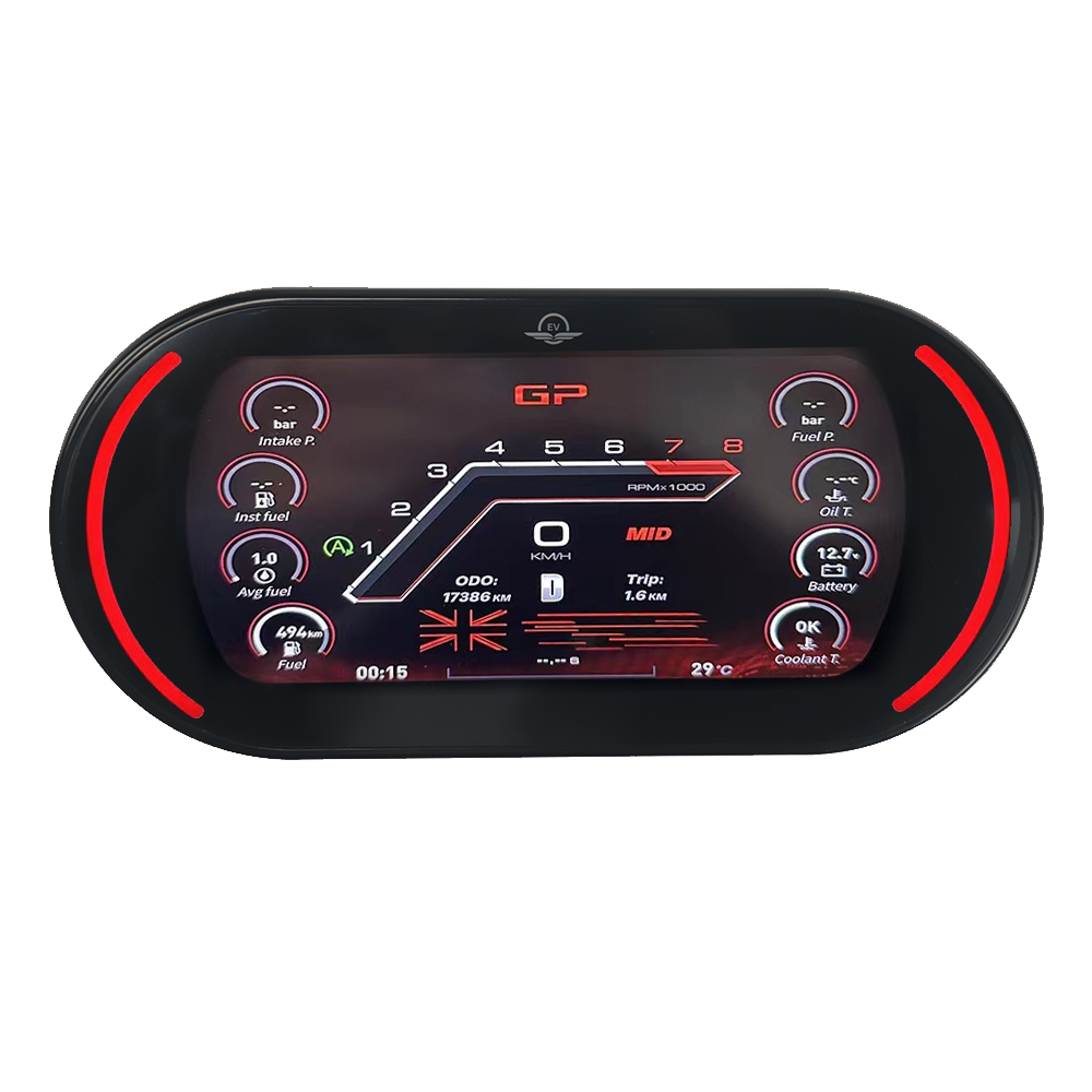 Aotsr Screen For BMW MINI 2014-2023 LCD Digital Cluster Virtual Cockpit Speedometer Dashboard LCD Screen Instrument Panel Part