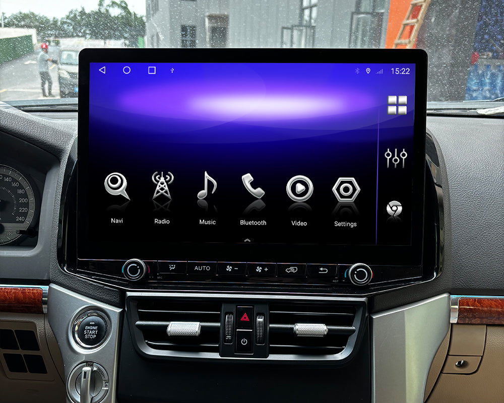 32 Inch Tesla Screen For Toyota Land Cruiser LC200 2016-2020 Android 13.0 Car Radio Player GPS Navi Auto Stereo Multimedia Video DSP Carplay 4G SIM