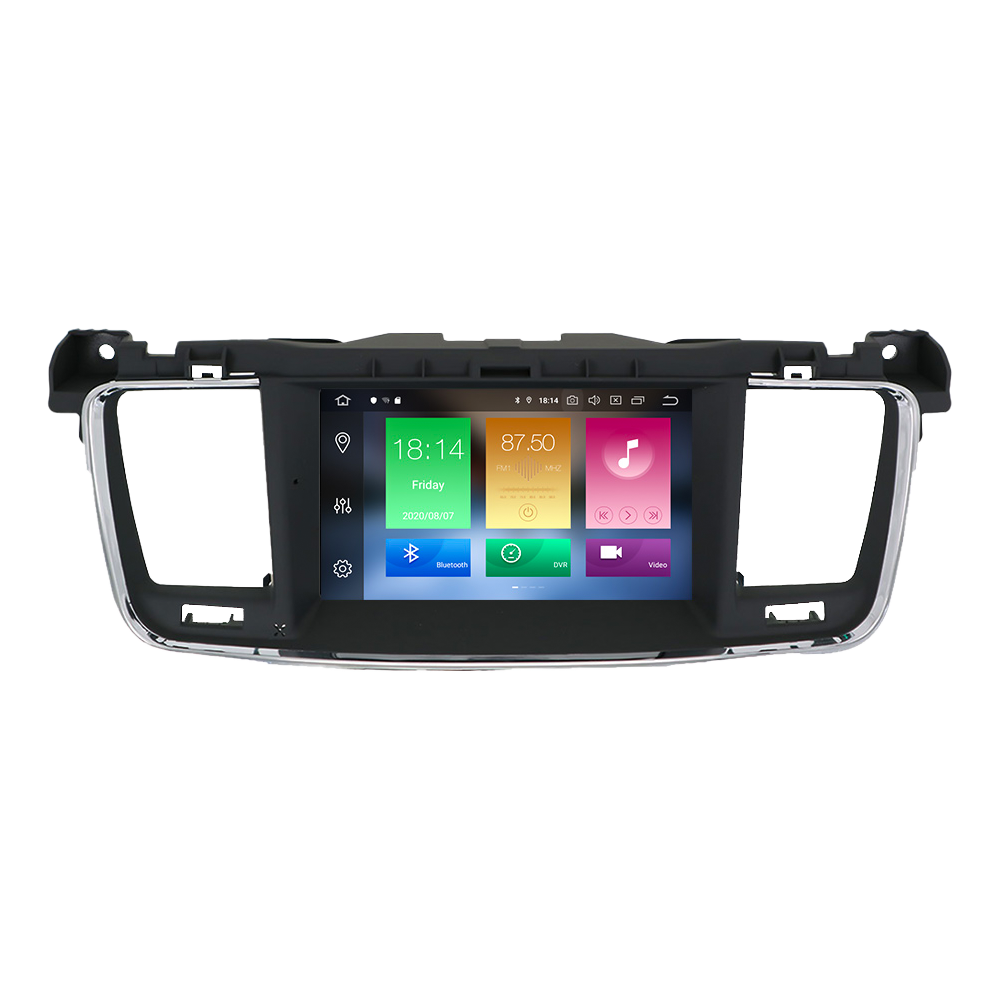 7.0 Inch Tesla Screen For Peugeot 508 2011-2017 Android 13.0 Car Radio Player GPS Navi Auto Stereo Multimedia Video DSP Carplay 4G SIM
