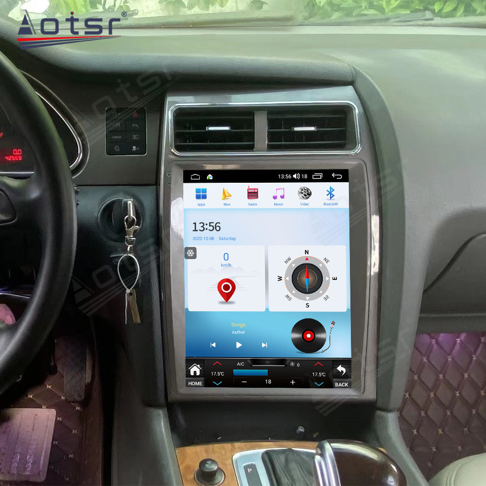 Android 13.0 For Audi Q7 Audio Radio Receiver Stereo Multimedia Player Head Unit