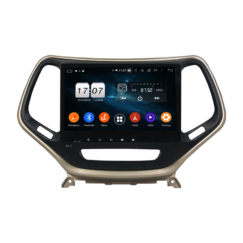 9.7 Inch Android 13.0 For JEEP Cherokee 2016-2017 Audio Radio Receiver Stereo Multimedia Player Head Unit