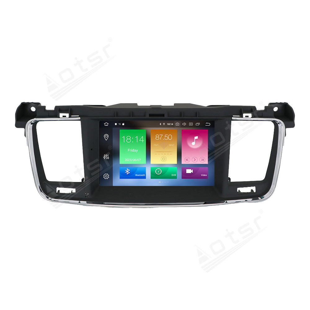 7.0 Inch Tesla Screen For Peugeot 508 2011-2017 Android 13.0 Car Radio Player GPS Navi Auto Stereo Multimedia Video DSP Carplay 4G SIM