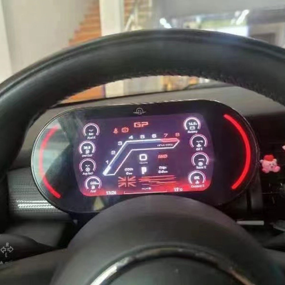 Aotsr Screen For BMW MINI 2014-2023 LCD Digital Cluster Virtual Cockpit Speedometer Dashboard LCD Screen Instrument Panel Part