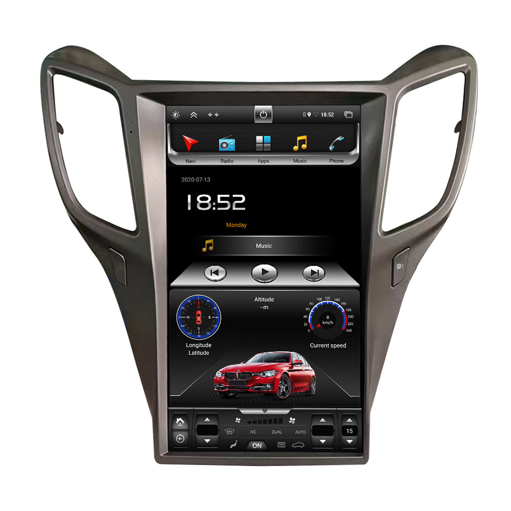 Tesla Screen For CHANGAN CS75 2013-2017 Android 13.0 Car Radio Player GPS Navi Auto Stereo Multimedia Video DSP Carplay 4G SIM