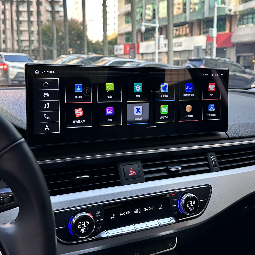 14.9 Inch Tesla Screen For Audi A4L 2017 2018 2019 Android 13.0 Car Radio Player GPS Navi Auto Stereo Multimedia Video DSP Carplay 4G SIM