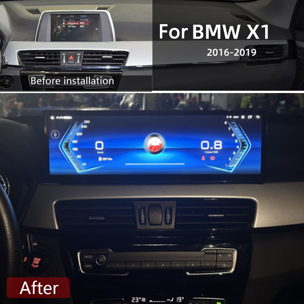 14.9 Inch Tesla Screen For BMW X1 F48 F49 2016-2019 Android 13.0 Car Radio Player GPS Navi Auto Stereo Multimedia Video DSP Carplay 4G SIM