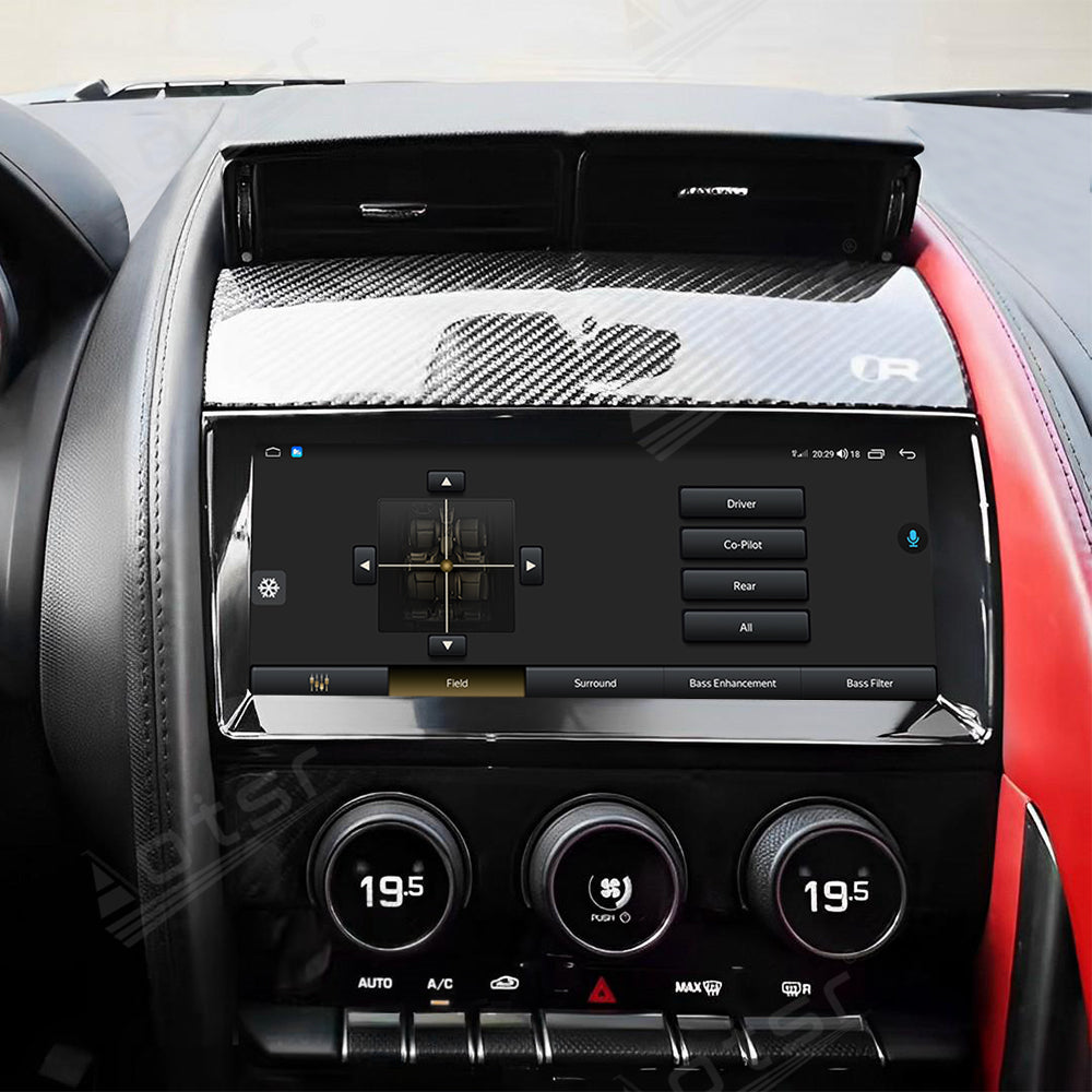 Tesla Screen For Jaguar F-TYPE 2012-2015 Android 13.0 Car Radio Player GPS Navi Auto Stereo Multimedia Video DSP Carplay 4G SIM