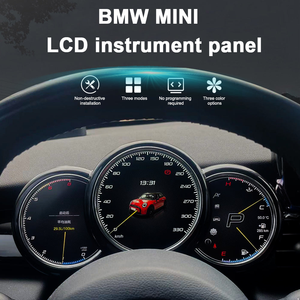 Aotsr Screen For BMW MINI LCD Digital Cluster Virtual Cockpit Speedometer Dashboard LCD Screen Instrument Panel Part