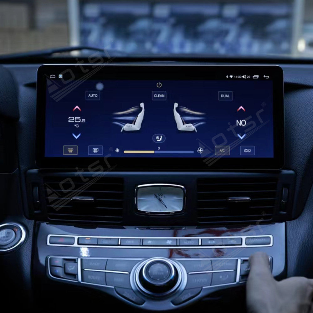 Tesla Screen For Nissan Cima/Fuga 2012+ For Mitsubishi Proudia/Dignity 2012+ For Infiniti M25/37/56 For Infiniti Q70/70L 2013-2019 Android 13.0 Car Radio Player GPS Navi Auto Stereo Multimedia Video DSP Carplay 4G SIM