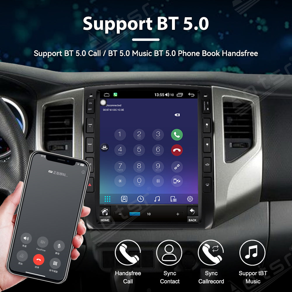 Toyota Tacoma(2007-2015)Tesla-style Carplay Screens 12.1 Inch