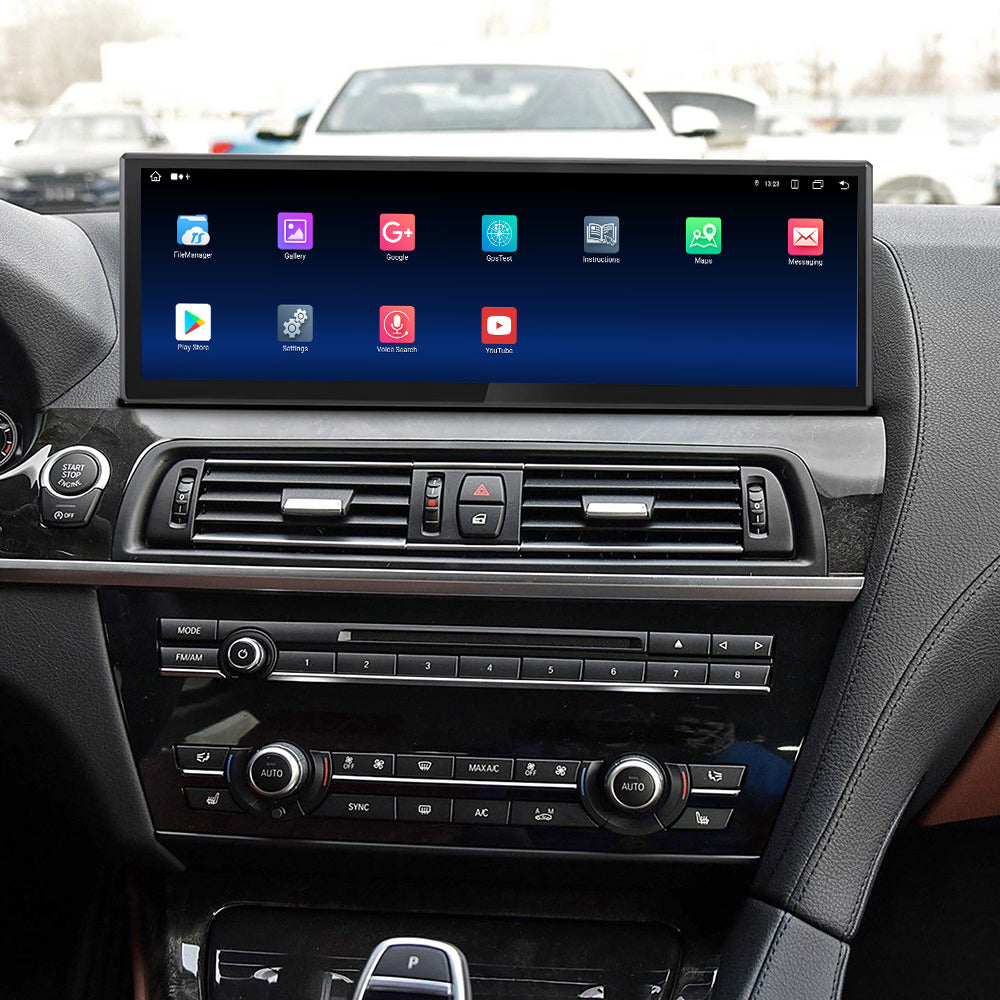 14.9 Inch Tesla Screen For BMW 6 Series F06 2009-2017 Android 13.0 Car Radio Player GPS Navi Auto Stereo Multimedia Video DSP Carplay 4G SIM