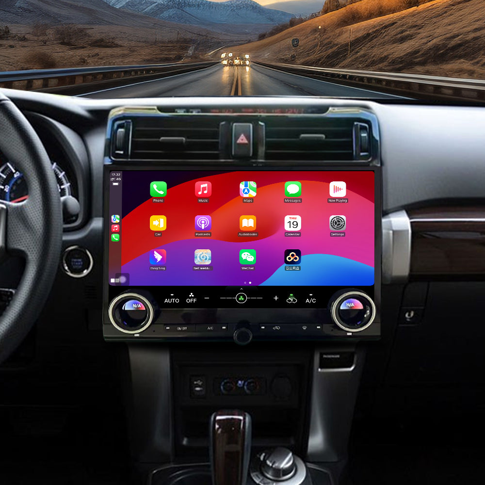 Tesla Screen For Toyota 4Runner 2009-2023 Android 13.0 Car Radio Player GPS Navi Auto Stereo Multimedia Video DSP Carplay 4G SIM