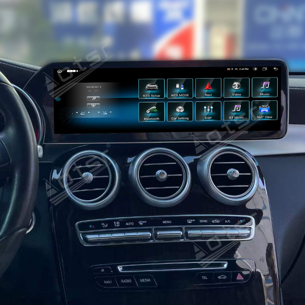 14.9 Inch Tesla Screen For Mercedes Benz GLC W205 Android 13.0 Car Radio Player GPS Navi Auto Stereo Multimedia Video DSP Carplay 4G SIM