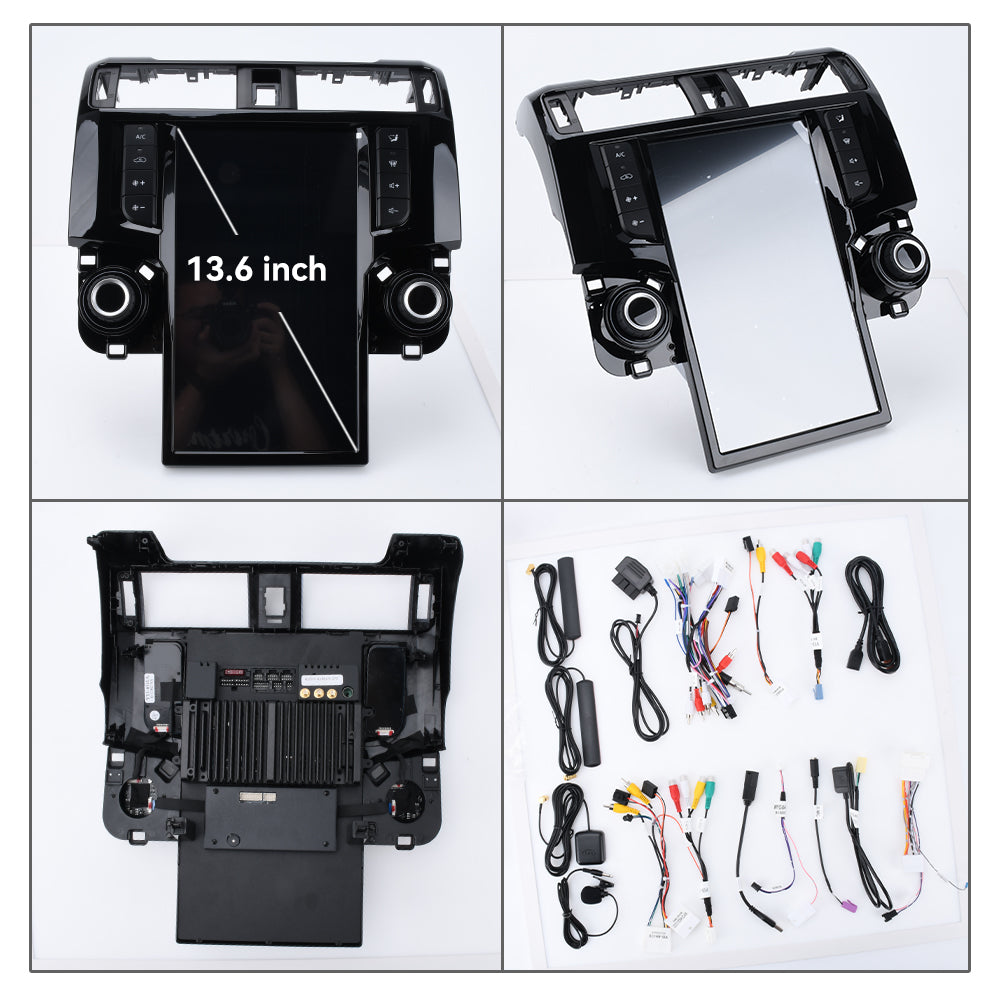 Tesla Screen For Toyota 4Runner 2009-2019 Android 13.0 Car Radio Player GPS Navi Auto Stereo Multimedia Video DSP Carplay 4G SIM