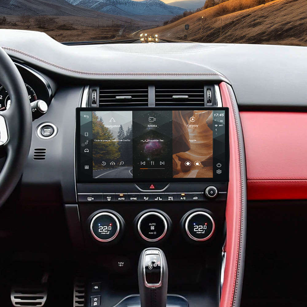 Tesla Screen For Jaguar E-PACE Android 13.0 Car Radio Player GPS Navi Auto Stereo Multimedia Video DSP Carplay 4G SIM