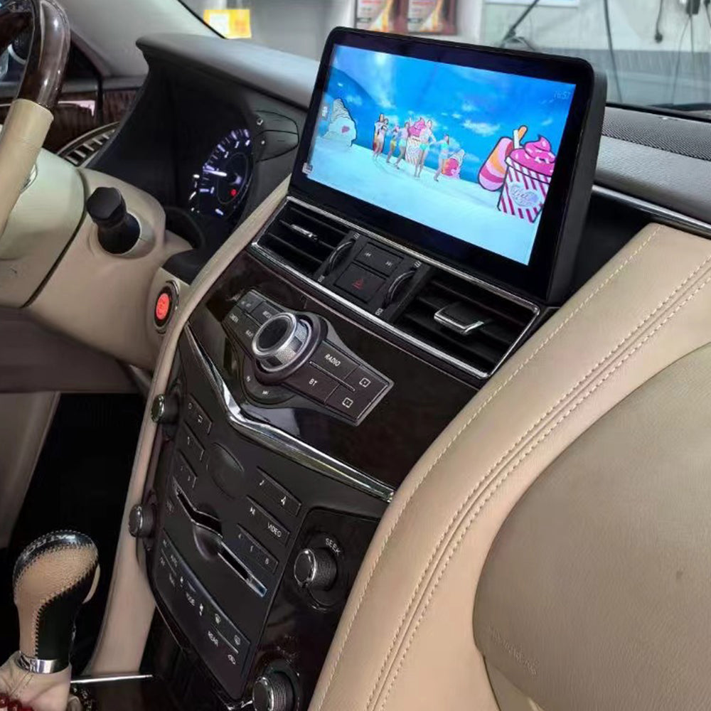 Tesla Screen For Nissan Patrol Amanda Infiniti QX56 QX80 2010-2019 Android 13.0 Car Radio Player GPS Navi Auto Stereo Multimedia Video DSP Carplay 4G SIM