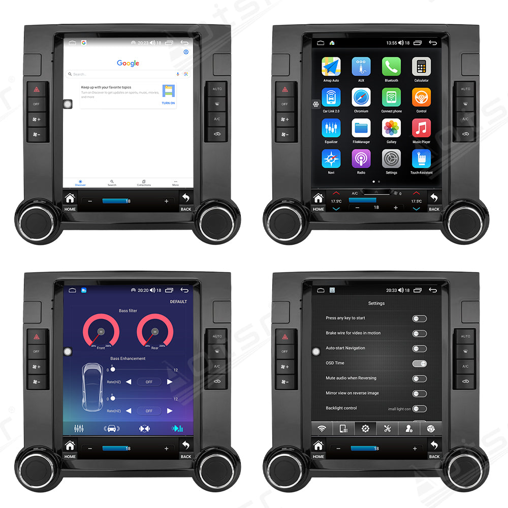9.7 Inch Android 13.0 For Volkswagen Touareg Audio Radio Receiver Stereo Multimedia Player Head Unit