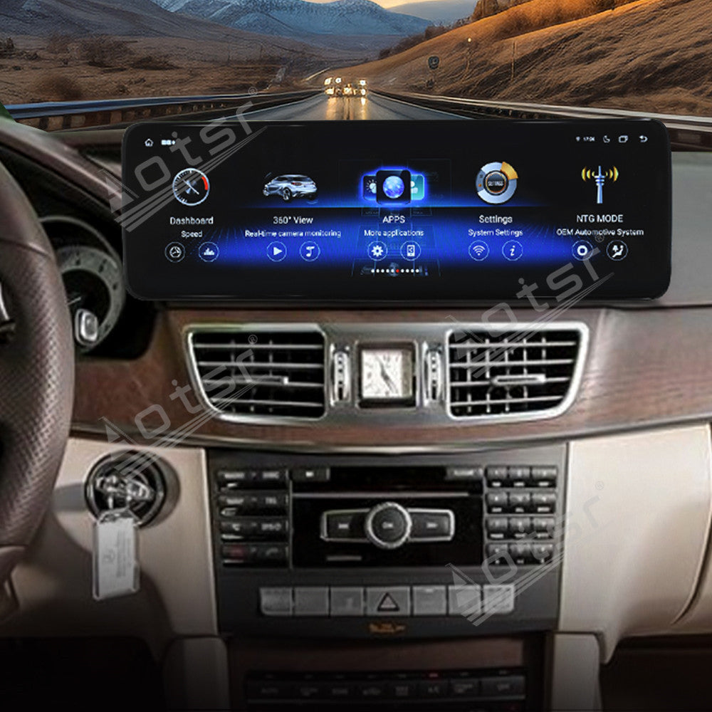 14.9 Inch Tesla Screen For Mercedes-Benz E-Class 2013-2015 Android 13.0 Car Radio Player GPS Navi Auto Stereo Multimedia Video DSP Carplay 4G SIM