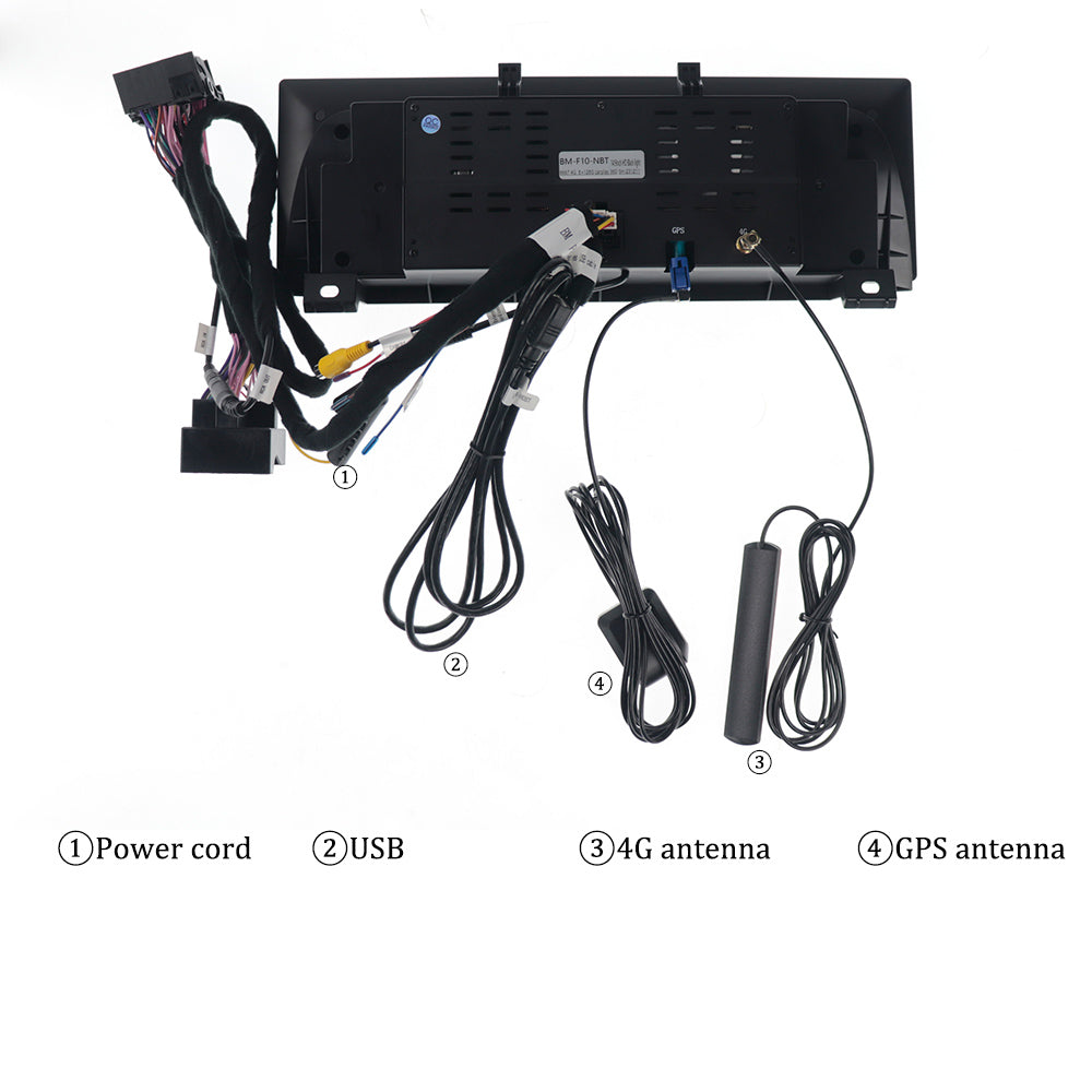 14.9 Inch Tesla Screen For BMW 5 Series F10 NBT 2016 Android 13.0 Car Radio Player GPS Navi Auto Stereo Multimedia Video DSP Carplay 4G SIM