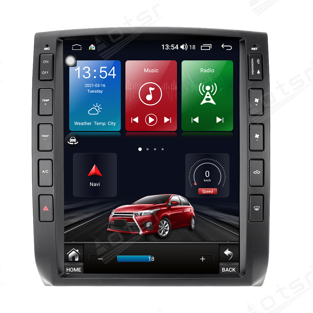 Toyota Tacoma(2007-2015)Tesla-style Carplay Screens 12.1 Inch