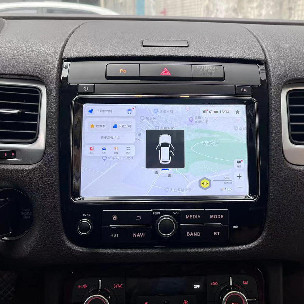8 Inch Tesla Screen For Volkswagen Touareg 2011-2018 Android 13.0 Car Radio Player GPS Navi Auto Stereo Multimedia Video DSP Carplay 4G SIM