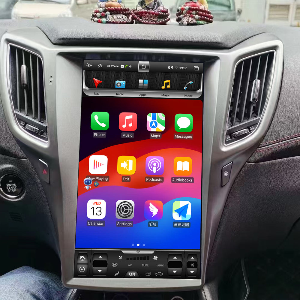 Tesla Screen For CHANGAN CS75 2013-2017 Android 13.0 Car Radio Player GPS Navi Auto Stereo Multimedia Video DSP Carplay 4G SIM