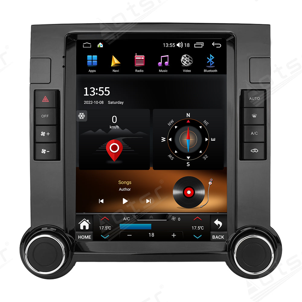 9.7 Inch Android 13.0 For Volkswagen Touareg Audio Radio Receiver Stereo Multimedia Player Head Unit