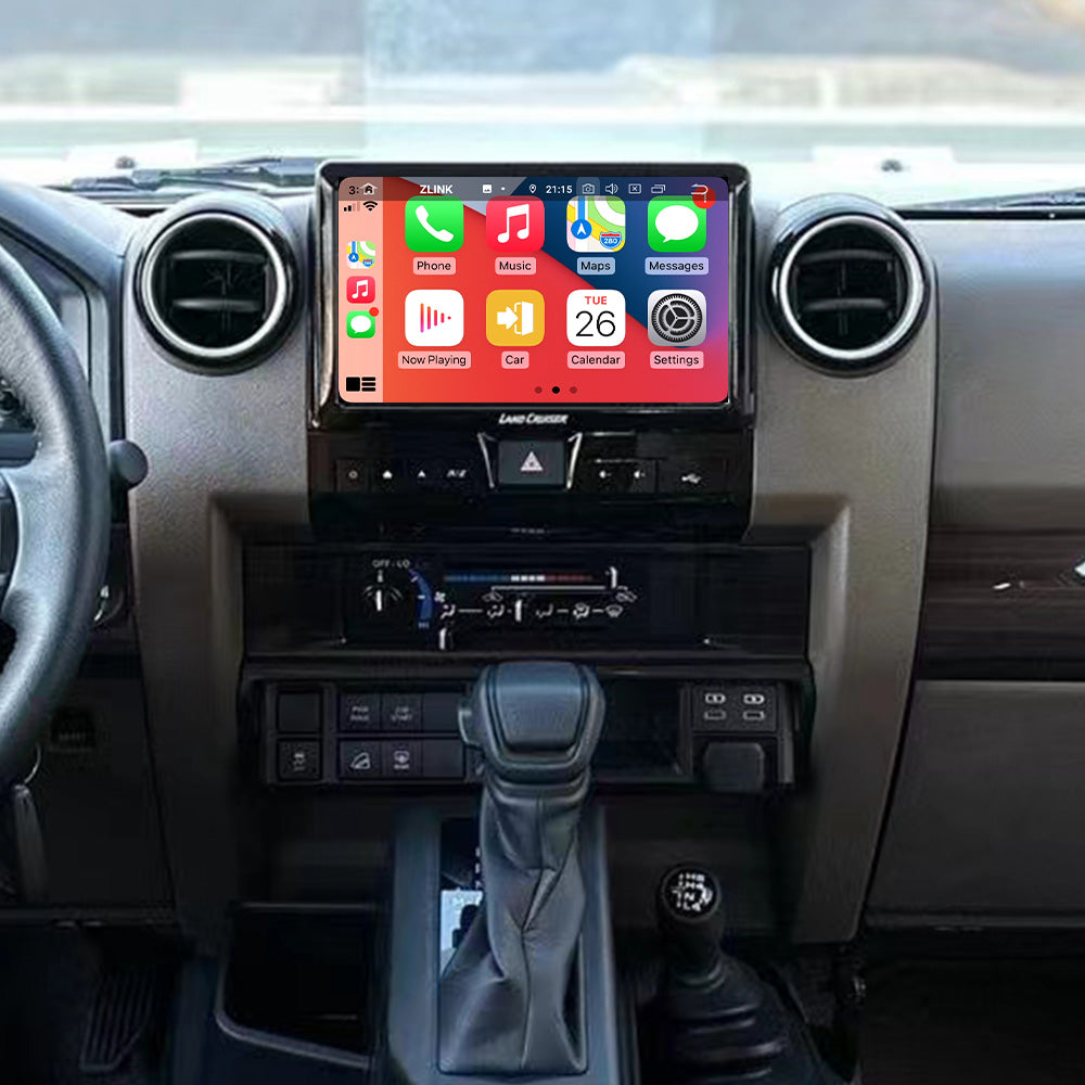 Tesla Screen For Toyota Pickup LC70 LC75 LC76 LC79 2007-2024 Android 13.0 Car Radio Player GPS Navi Auto Stereo Multimedia Video DSP Carplay 4G SIM