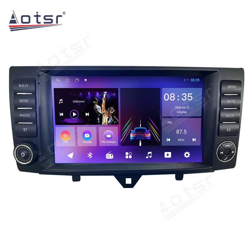 8 Inch Tesla Screen For Mercedes Benz Smart Fortwo 2011-2014 Android 13.0 Car Radio Player GPS Navi Auto Stereo Multimedia Video DSP Carplay 4G SIM