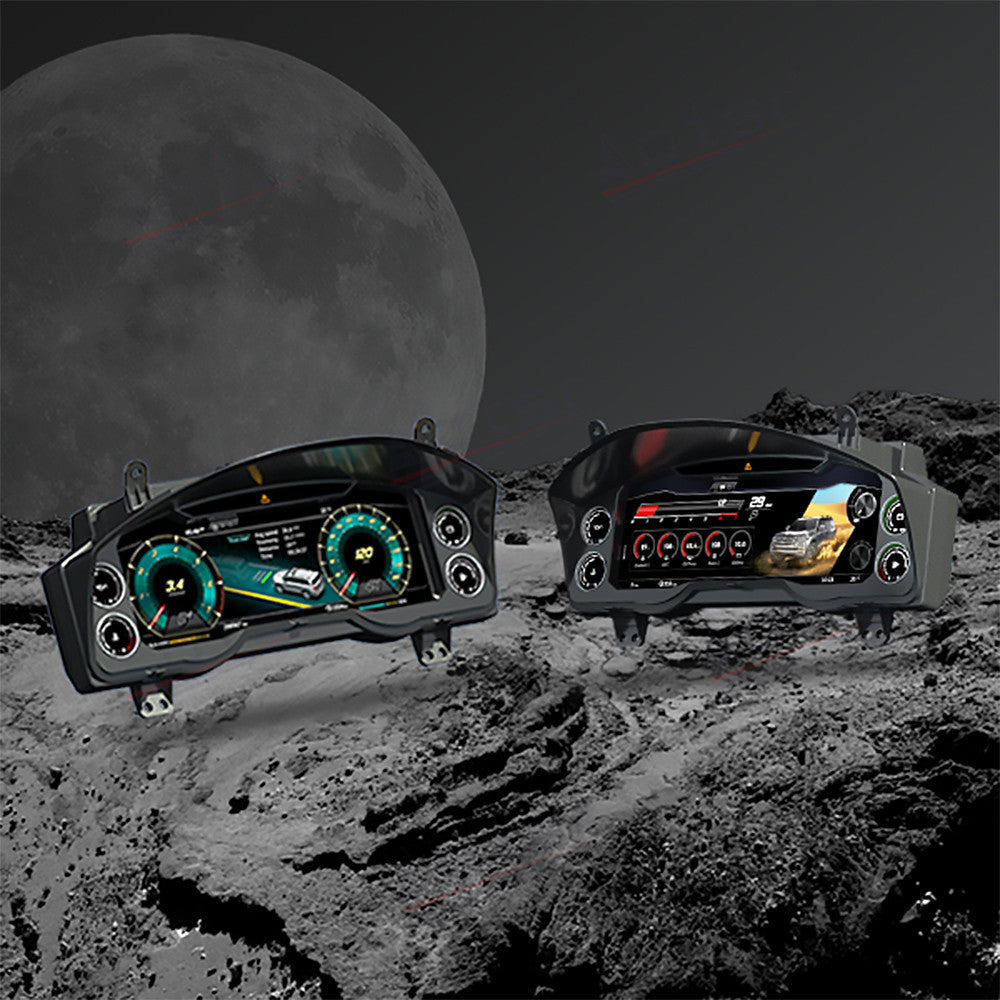 Aotsr Screen For Toyota LC200 Full LCD Digital Cluster Virtual Cockpit Speedometer Dashboard LCD Screen Instrument Panel Part