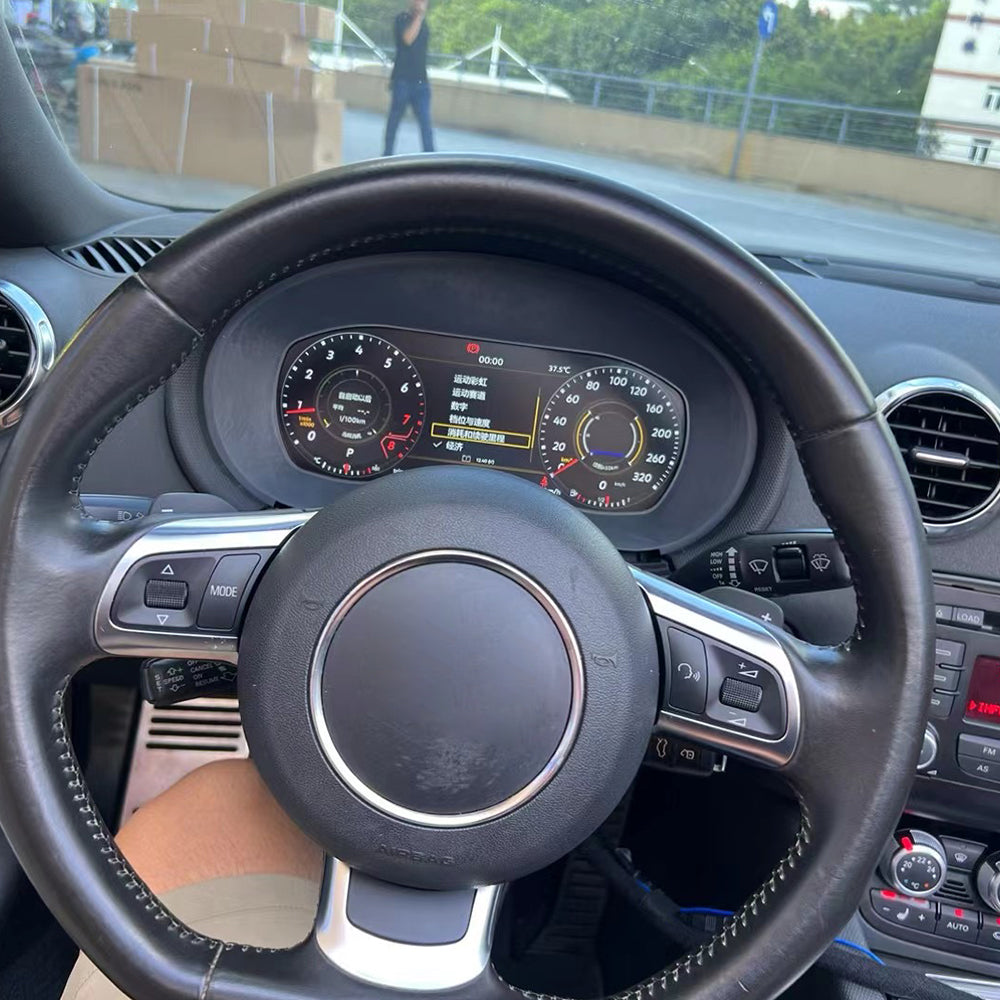 Aotsr Screen For Audi TT LCD Digital Cluster Virtual Cockpit Speedometer Dashboard LCD Screen Instrument Panel Part