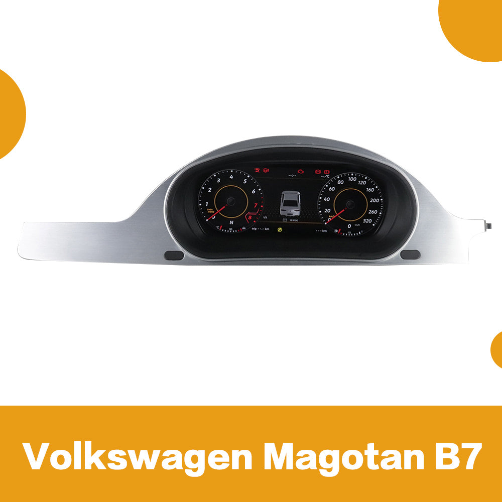 Aotsr Screen For Volkswagen Magotan B7 LCD Digital Cluster Virtual Cockpit Speedometer Dashboard LCD Screen Instrument Panel Part