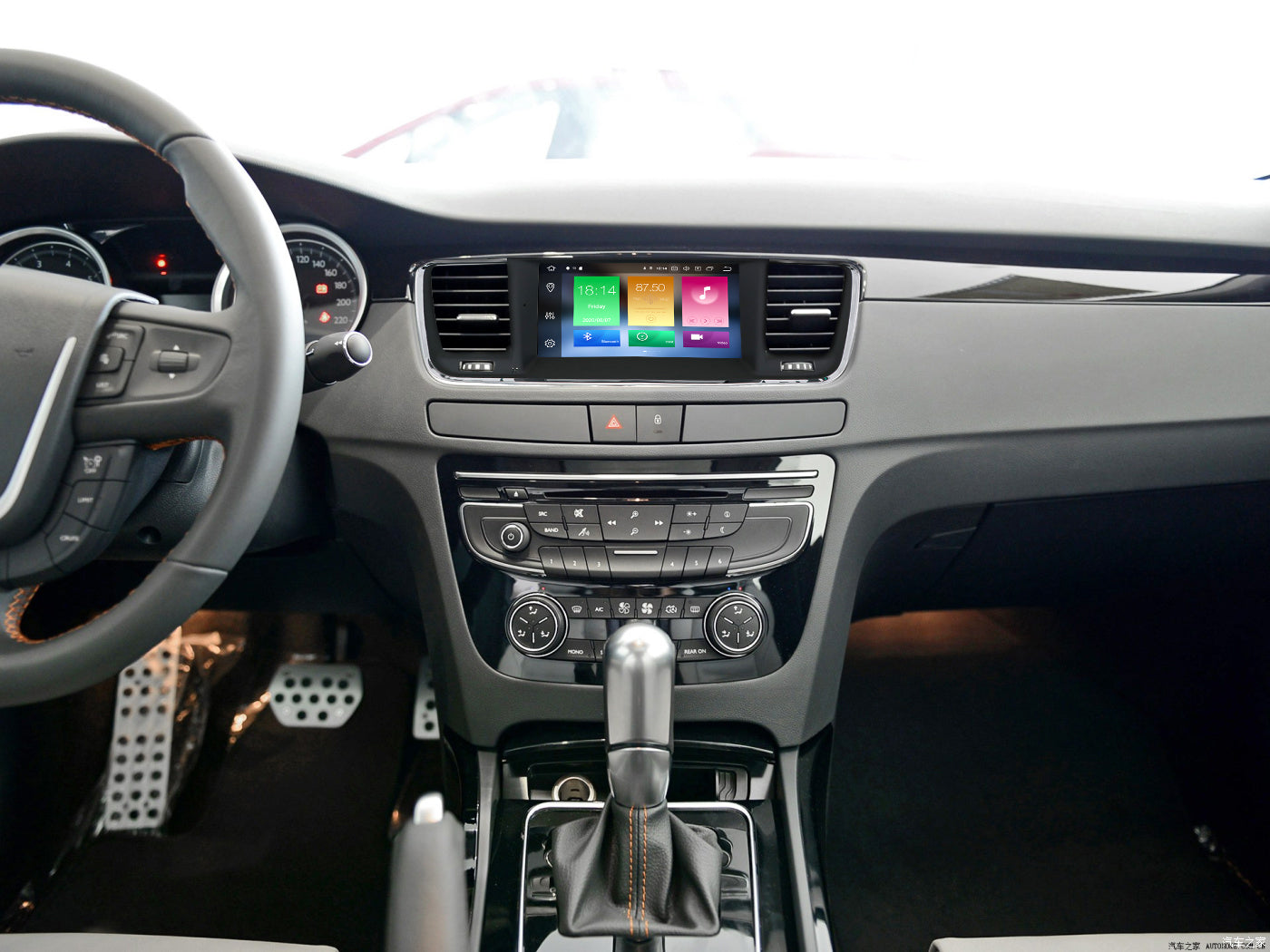 7.0 Inch Tesla Screen For Peugeot 508 2011-2017 Android 13.0 Car Radio Player GPS Navi Auto Stereo Multimedia Video DSP Carplay 4G SIM