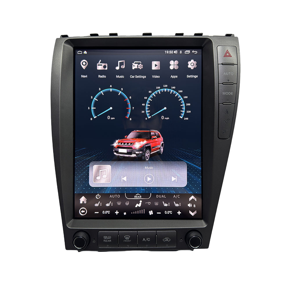 Tesla Screen For Lexus ES 350 2006-2012 Android 13.0 Car Radio Player GPS Navi Auto Stereo Multimedia Video DSP Carplay 4G SIM