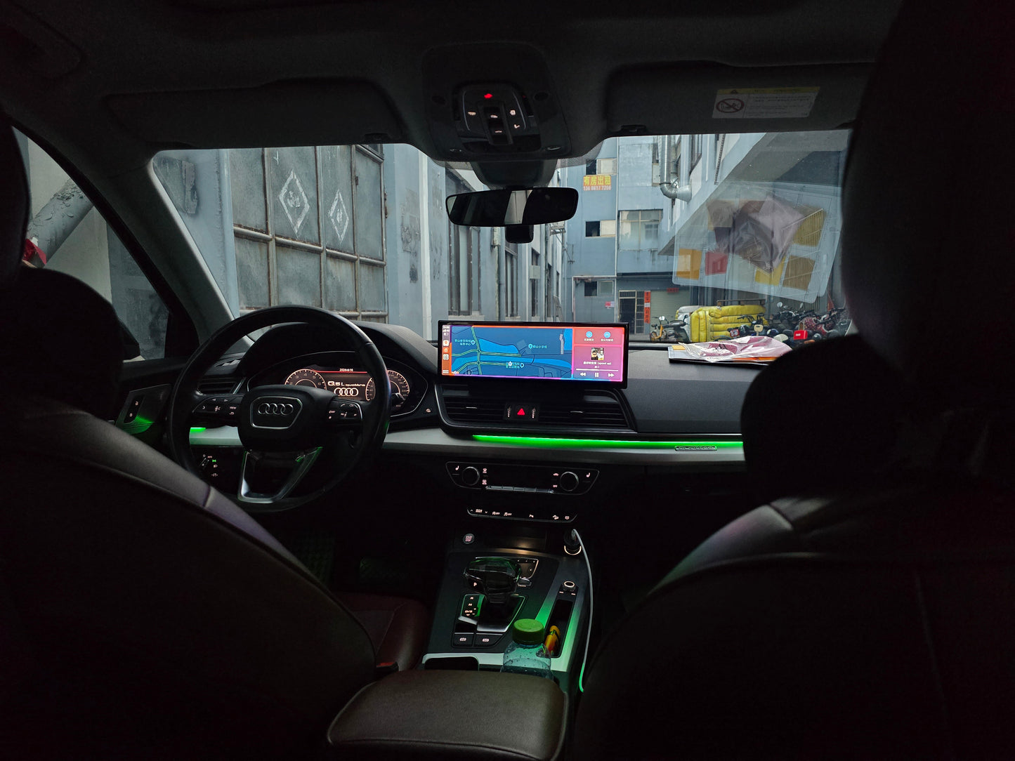 14.9 Inch Tesla Screen For Audi Q5 Q5L 2018-2020 Android 13.0 Car Radio Player GPS Navi Auto Stereo Multimedia Video DSP Carplay 4G SIM