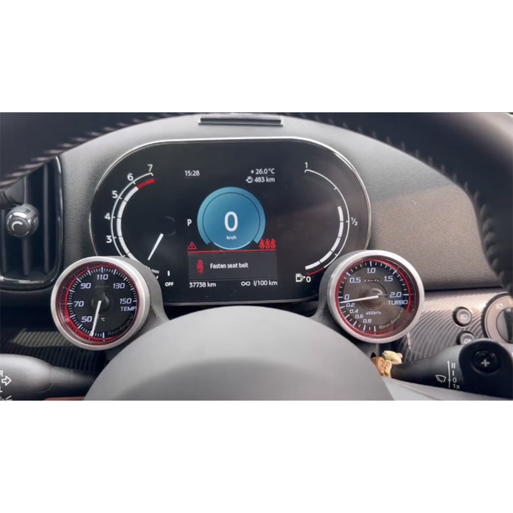 Aotsr Screen For BMW DEFI N2 MINI LCD Digital Cluster Virtual Cockpit Speedometer Dashboard LCD Screen Instrument Panel Part