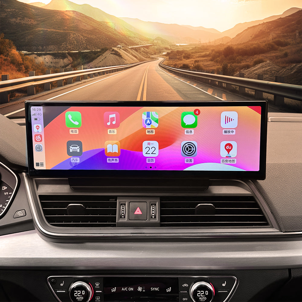 14.9 Inch Tesla Screen For Audi Q5 Q5L 2018-2020 Android 13.0 Car Radio Player GPS Navi Auto Stereo Multimedia Video DSP Carplay 4G SIM