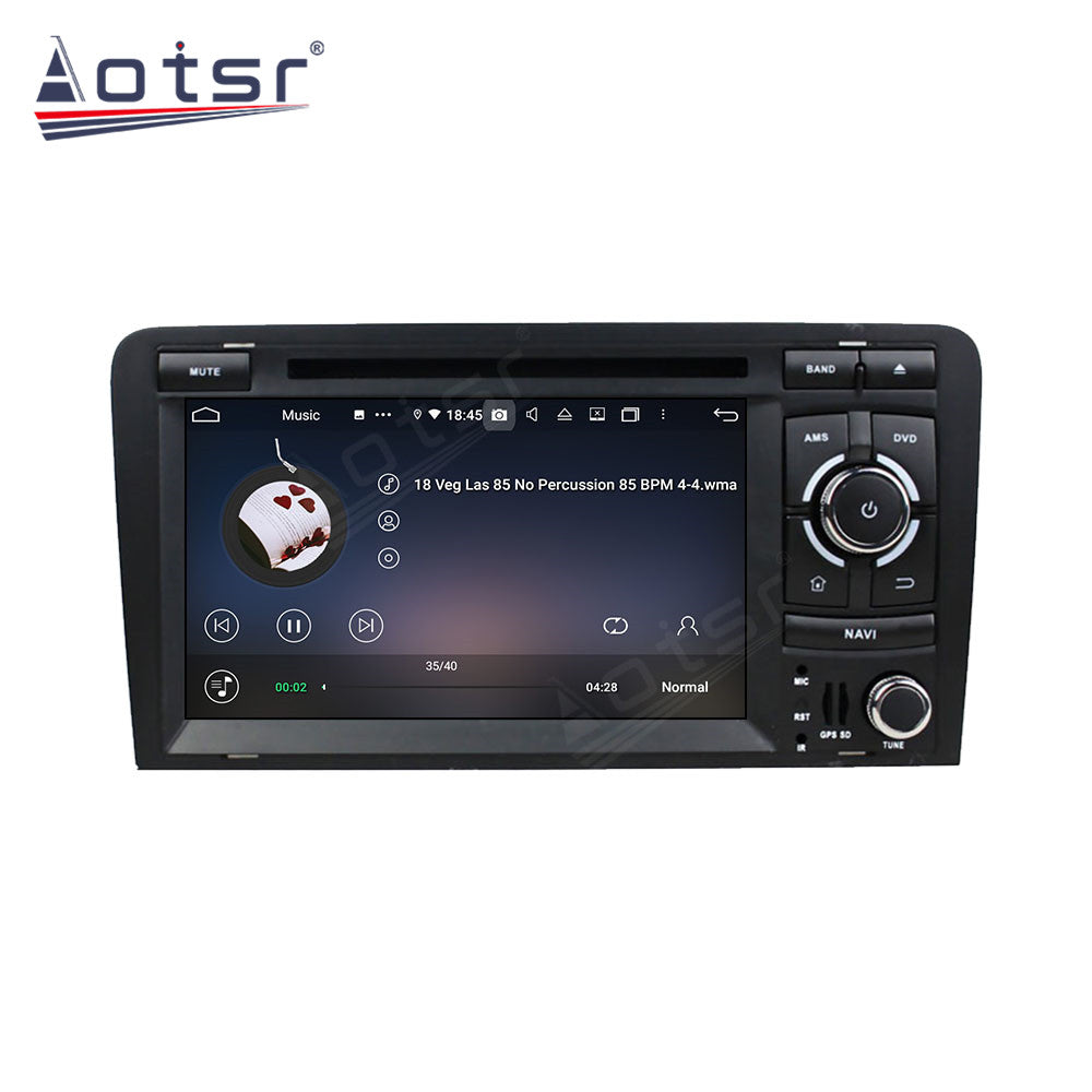 9.7 Inch Android 13.0 For Audi A3 2003-2013 Audio Radio Receiver Stereo Multimedia Player Head Unit