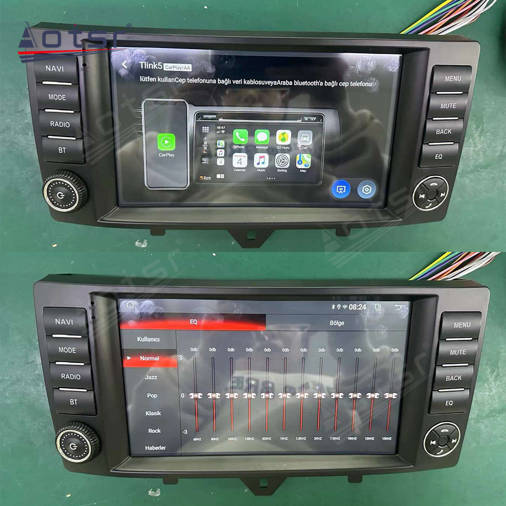8 Inch Tesla Screen For Mercedes Benz Smart Fortwo 2011-2014 Android 13.0 Car Radio Player GPS Navi Auto Stereo Multimedia Video DSP Carplay 4G SIM