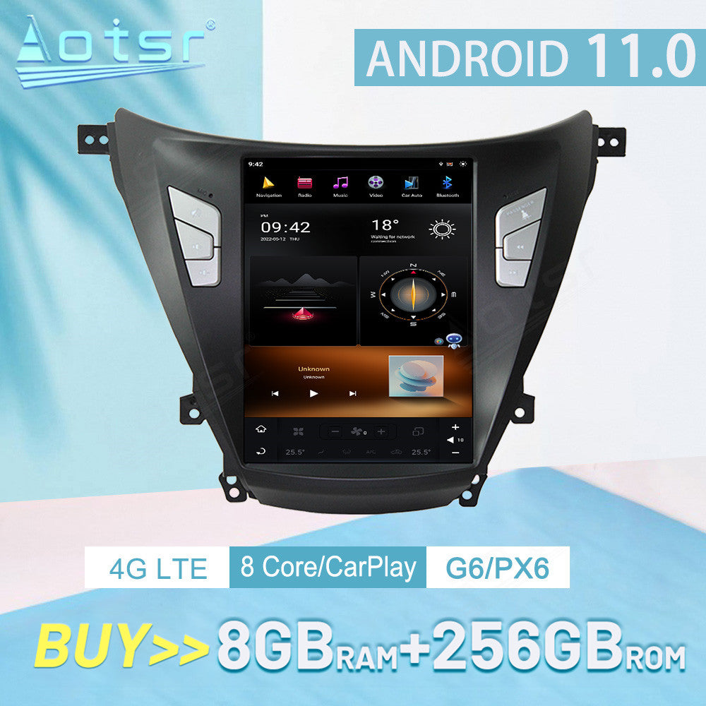 For Hyundai Elantra 10.4 Inch Tesla-style Carplay Screens(2016-2018)