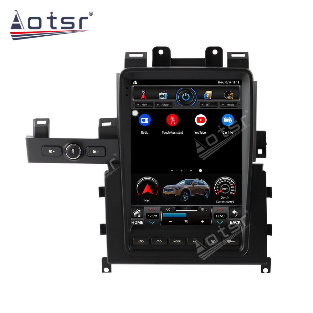 14.4 Inch Tesla Screen For Nissan GTR Skyline 2011-2016 Android 13.0 Car Radio Player GPS Navi Auto Stereo Multimedia Video DSP Carplay 4G SIM