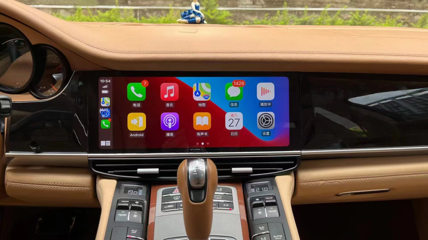 12.3 Inch Tesla Screen For Porsche Panamera Android 13.0 Car Radio Player GPS Navi Auto Stereo Multimedia Video DSP Carplay 4G SIM