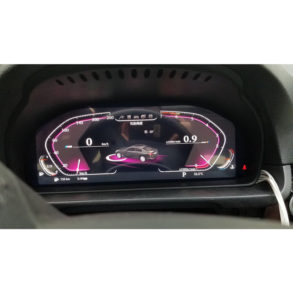 Aotsr Screen For BMW 5 5GT F07 F10 F11 2009-2016 LCD Digital Cluster Virtual Cockpit Speedometer Dashboard LCD Screen Instrument Panel Part