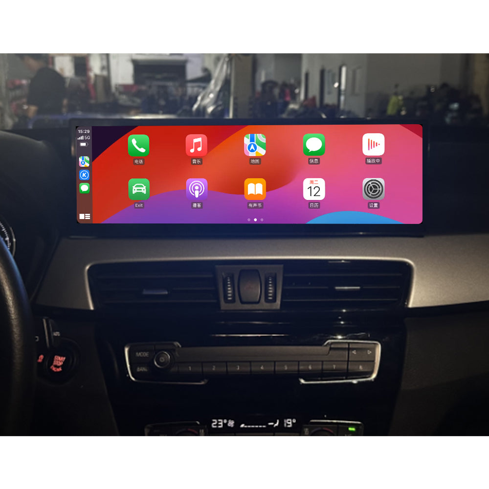 14.9 Inch Tesla Screen For BMW X1 F48 F49 2016-2019 Android 13.0 Car Radio Player GPS Navi Auto Stereo Multimedia Video DSP Carplay 4G SIM