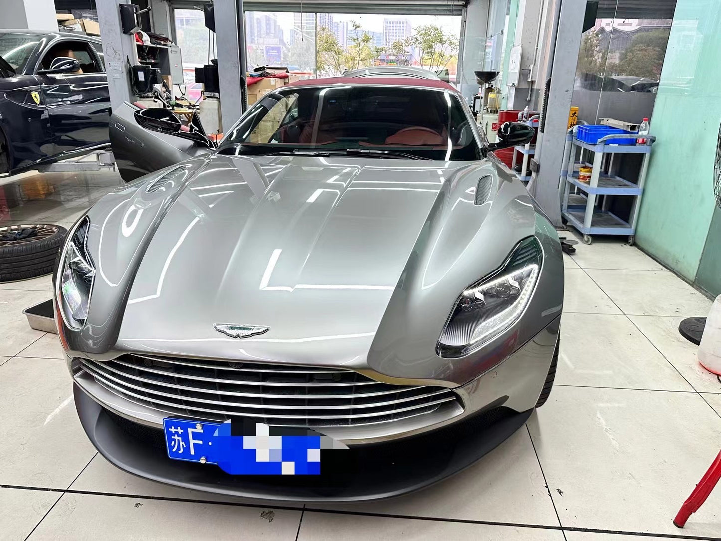 Tesla Screen For Aston Martin DB11 Android 13.0 Car Radio Player GPS Navi Auto Stereo Multimedia Video DSP Carplay 4G SIM