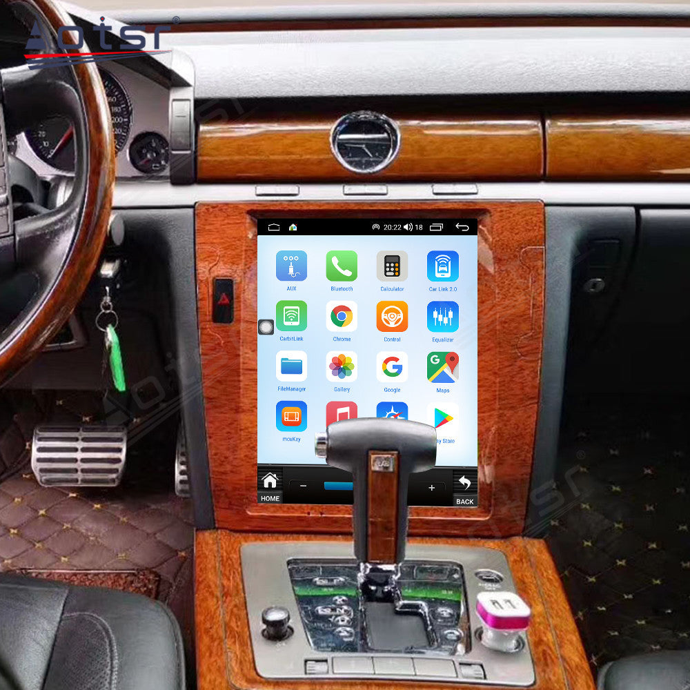 9.7 Inch Android 13.0 For Volkswagen Phaeton Audio Radio Receiver Stereo Multimedia Player Head Unit
