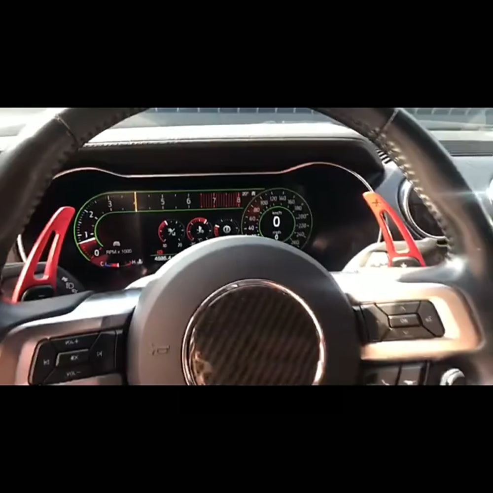 Aotsr Screen For Ford Mustang LCD Digital Cluster Virtual Cockpit Speedometer Dashboard LCD Screen Instrument Panel Part