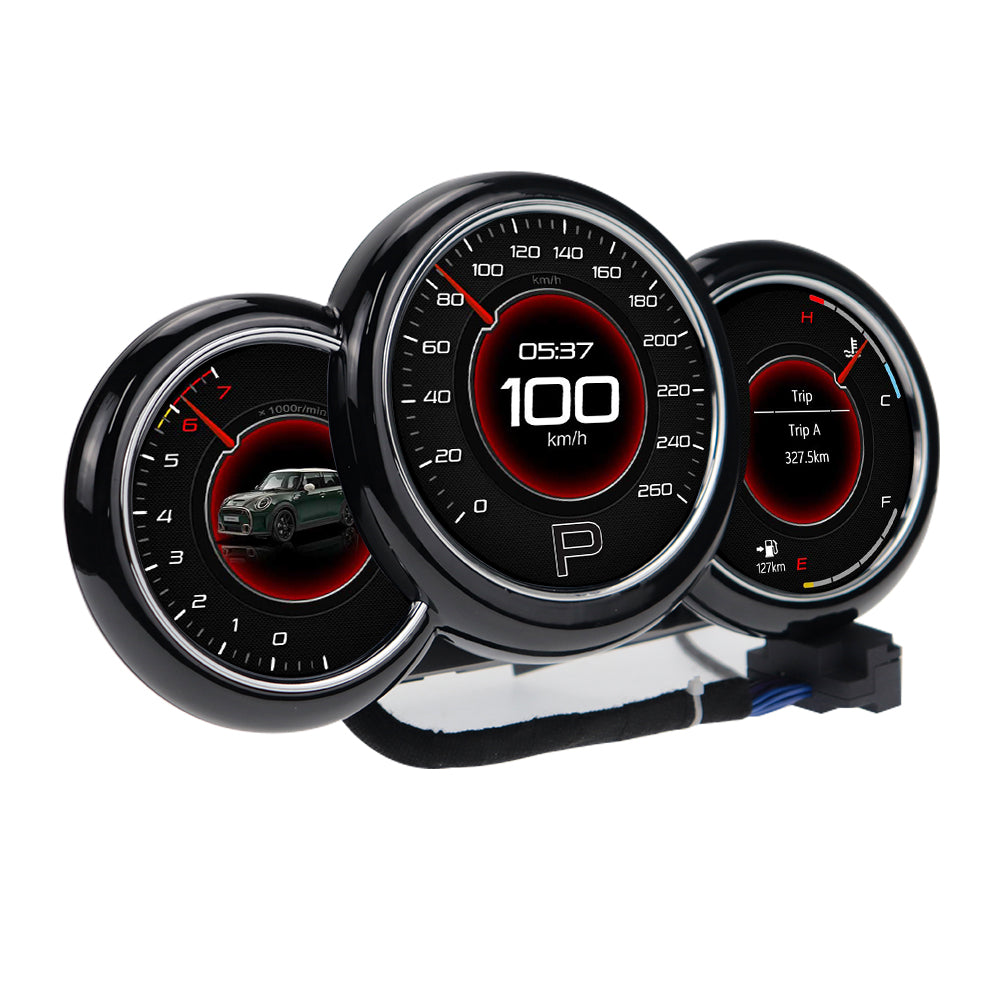 Aotsr Screen For BMW MINI LCD Digital Cluster Virtual Cockpit Speedometer Dashboard LCD Screen Instrument Panel Part